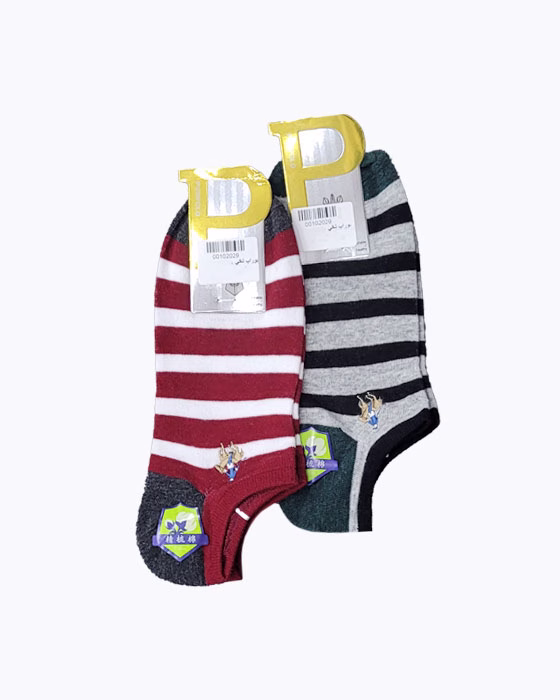 جوراب مچی مردانه دو خط PIER POLO